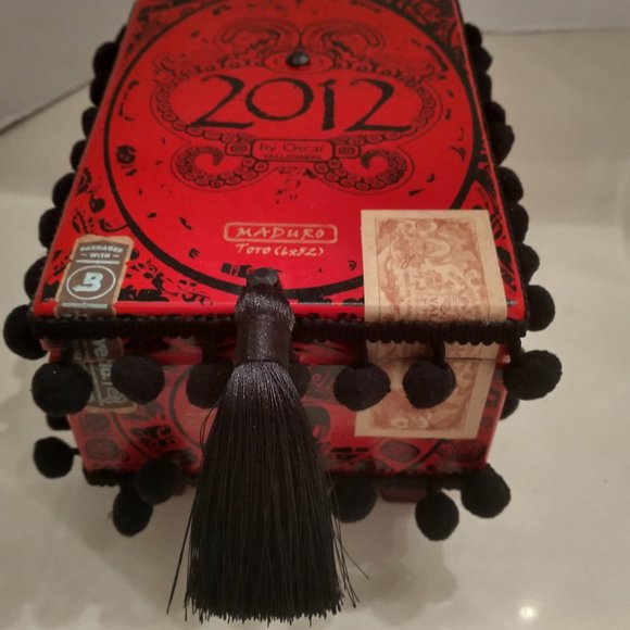 Suenos de Saundra Upcycle Extremely Rare Maduro 2012  Cigar Box, Storage Box - Picture 2 of 12